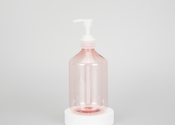 Empty Refillable PET 500ml Shampoo Bottles With Pump