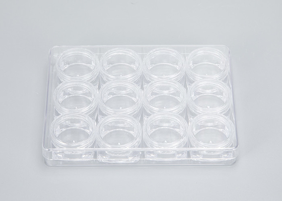 3g 5g 10g Clear Round Travel Jar Pots For Women Creams