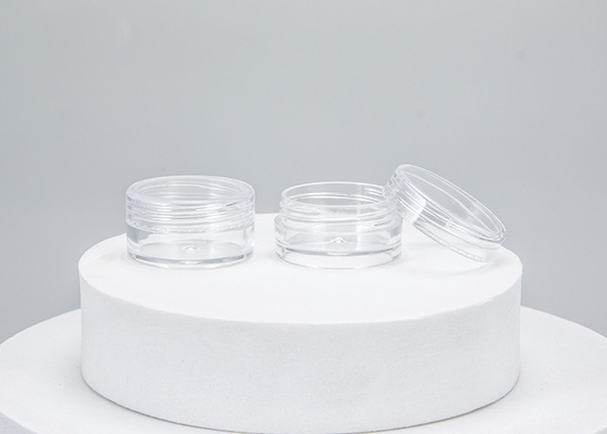 Customized 120ml 4 Oz White Plastic Cosmetic Jars Smooth Surface