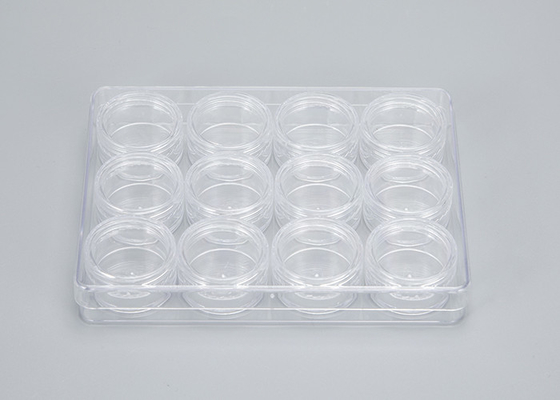 Customized 120ml 4 Oz White Plastic Cosmetic Jars Smooth Surface