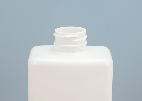 Plastic Pet Lotion Container Custom White Squeeze 330ml Shampoo Airless Pump Bottle