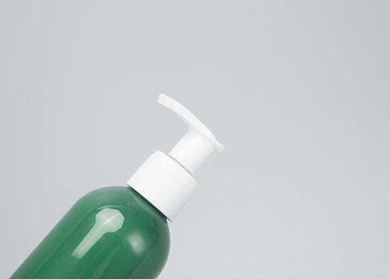 Recyclable Stainless Steel Pumps Plastic Dispenser Bottle Round Shape Design