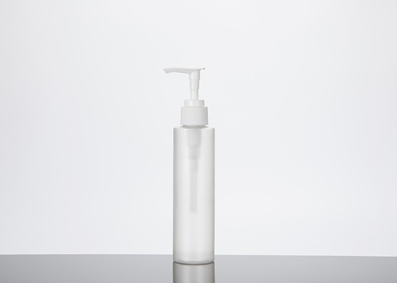Empty Shampoo Packaging 150ml PET Plastic Cosmetic Bottle With Pump
