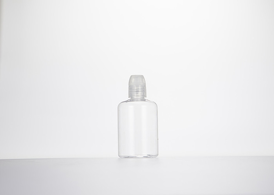 Flip Cap Empty Plastic Bottle Container With Clamshell Travel Small