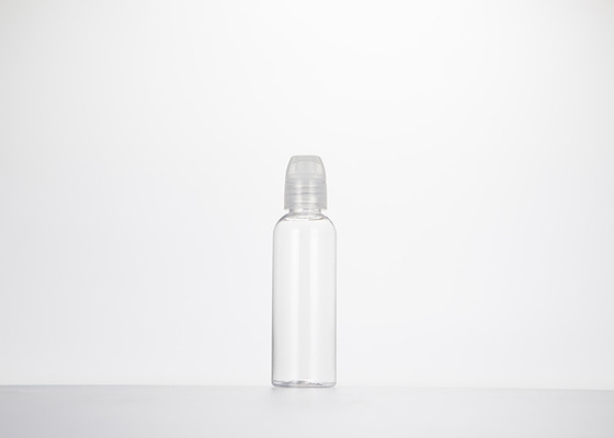 Flip Cap Empty Plastic Bottle Container With Clamshell Travel Small