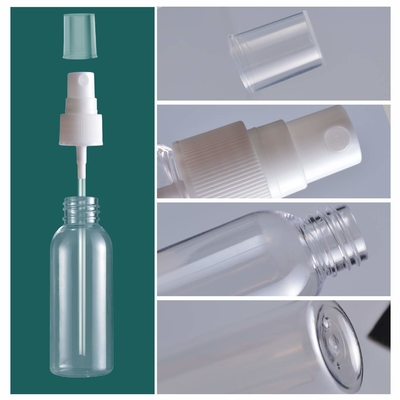 Empty PET Srpay Bottle Clear Small Refillable Liquid Container