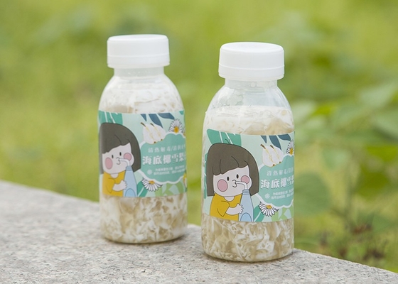 350ml PP Milk Tea Bottles High Temperature Resistant Hot Filling Plastic Bottles