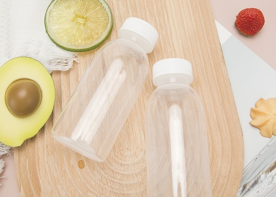 350ml Hot Filling Beverage Bottles Hot Juice Plastic Bottles For Liquor