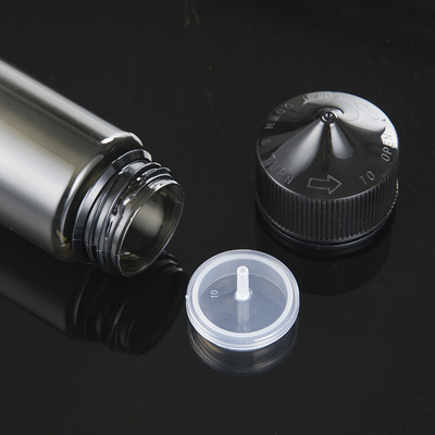 60ml Plastic Screw Top Bottles Tamper Proof PET E Liquid Dropper Bottle