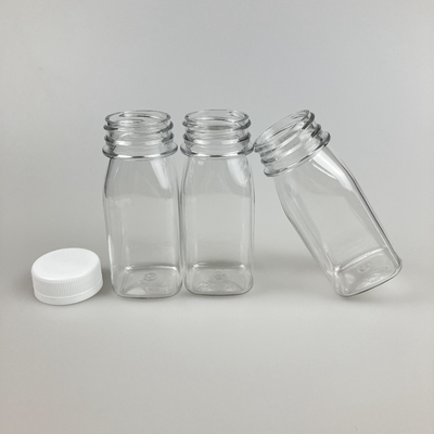Safe 60ml Milk Tea Bottles Tasteless Juice Container Tight Sealed