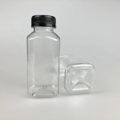 Customized Empty Plastic Juice Bottles 250ml 2oz