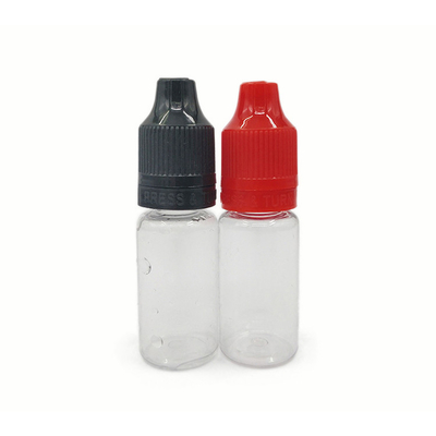 10ml/0.34oz Squeezable PET Plastic Dropper Bottles