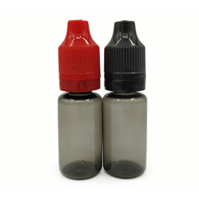 10ml/0.34oz Squeezable PET Plastic Dropper Bottles