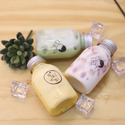 Plastic Milk Tea Bottles With Handle For Drinking With Material And Efficiency
