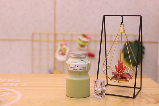 Modern Milk Tea Bottles Packaging Solution For 0.5kg Beverages