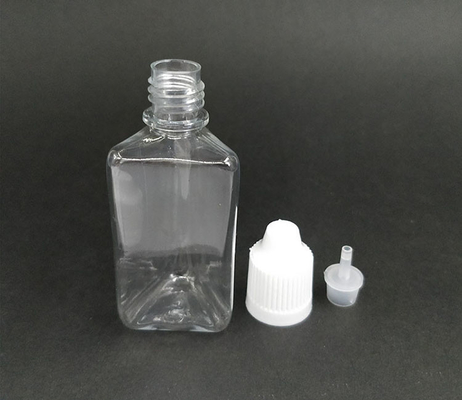 30ml Triangular Shape Plastic Bottle PET With Dropper Tip