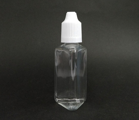 30ml Triangular Shape Plastic Bottle PET With Dropper Tip