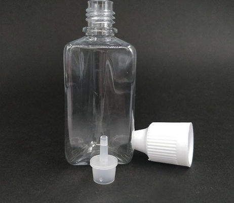 30ml Triangular Shape Plastic Bottle PET With Dropper Tip