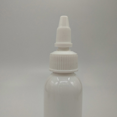 70ml Capacity Plastic Threaded Lids With Customizable Label Panel