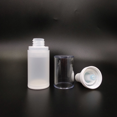 Cap Polymer Cream Custom Skincare Bottles Containers UV Electroplating
