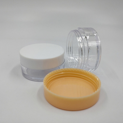Smooth Surface Plastic Cosmetic Jar 10ml 15ml 30ml 60ml 80ml 100ml 120ml 150ml Small