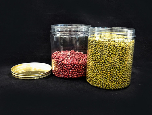 Pressure Sensitive Sealing Plastic Jar Containers for Easy Organization