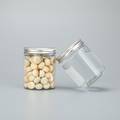 Odorless Customizable Plastic Jar Containers With Aluminum Lid