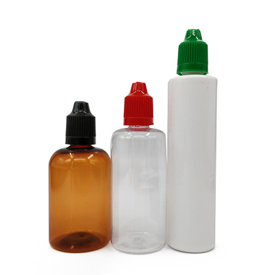 60ml 2oz Custom Plastic bottles With Pointed Cap