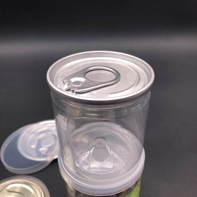Food Grade Empty Clear Plastic Jars Storage Container PET Mason Jar BPA Free Plastic Jar With Plastic Cap