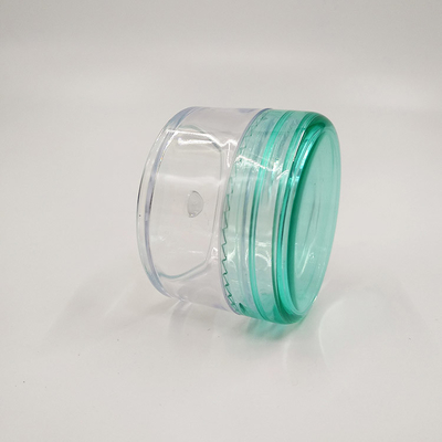 2g 3g 5g Cosmetic Sample Empty Container Plastic Clear Cosmetic Pot Jars With Lids