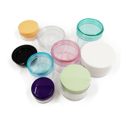 High- Plastic Cosmetic Jar 10ml-150ml Customized for Sealing Pressure Sensitive Gasket