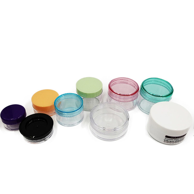 High- Plastic Cosmetic Jar 10ml-150ml Customized for Sealing Pressure Sensitive Gasket