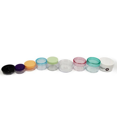 High- Plastic Cosmetic Jar 10ml-150ml Customized for Sealing Pressure Sensitive Gasket
