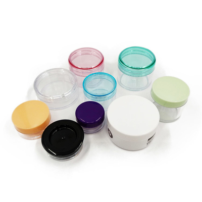 High- Plastic Cosmetic Jar 10ml-150ml Customized for Sealing Pressure Sensitive Gasket