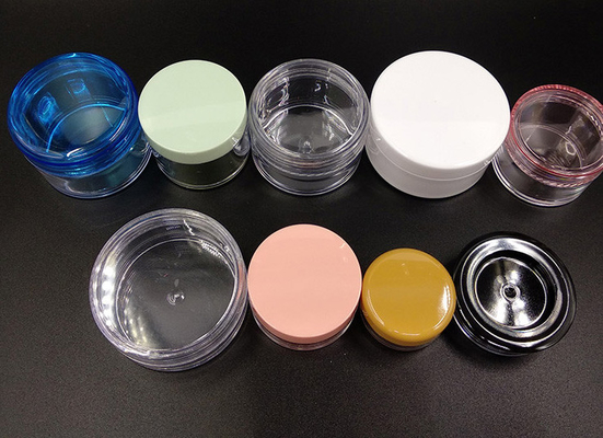 High- Plastic Cosmetic Jar 10ml-150ml Customized for Sealing Pressure Sensitive Gasket