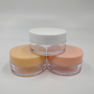 Customized Plastic Cosmetic Jar 10ml 15ml 30ml 60ml 80ml 100ml 120ml 150ml Smooth Surface