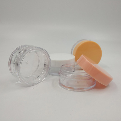 Customized Plastic Cosmetic Jar 10ml 15ml 30ml 60ml 80ml 100ml 120ml 150ml Smooth Surface