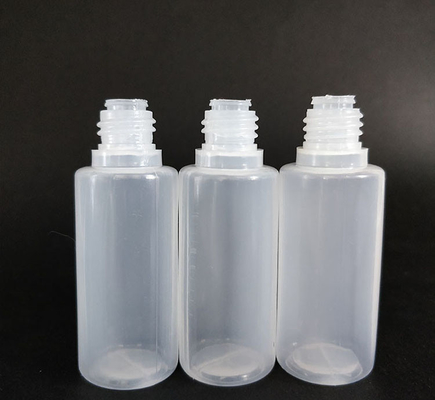 Liquid Dispensing Plastic Dropper Bottles with Smooth Surface