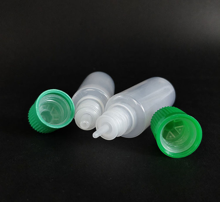 Liquid Dispensing Plastic Dropper Bottles with Smooth Surface