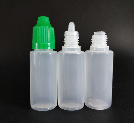 Liquid Dispensing Plastic Dropper Bottles with Smooth Surface