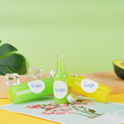 Handle Milk Tea Bottles Screw On Lid Leak Proof
