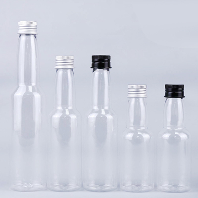 Screw On Lid Milk Tea Bottles 0.5kg Capacity Modern Design