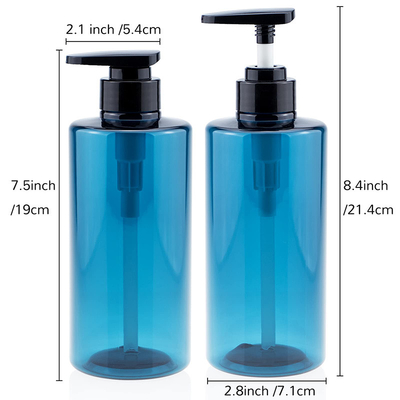 Screen Printing Plastic Lotion Bottles with Flip-top Closure and UV Electroplated Cap