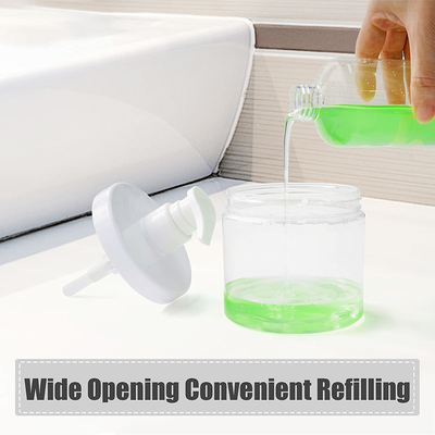 Plastic UV Electroplated Cap Material Flip-top Closure Plastic Lotion Bottles with PET Body