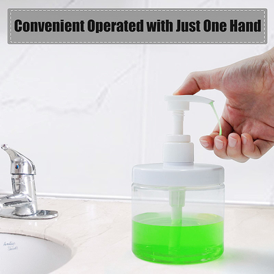 Plastic UV Electroplated Cap Material Flip-top Closure Plastic Lotion Bottles with PET Body