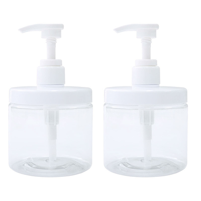 Plastic UV Electroplated Cap Material Flip-top Closure Plastic Lotion Bottles with PET Body