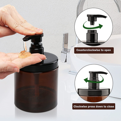 Lightweight and Sturdy Polymer Cream Containers with Flip-top Closure