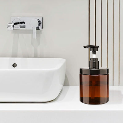 Plastic UV Electroplated Cap Polymer Cream Containers Clear Suitable for Sensitive Formulations Requiring UV Protection