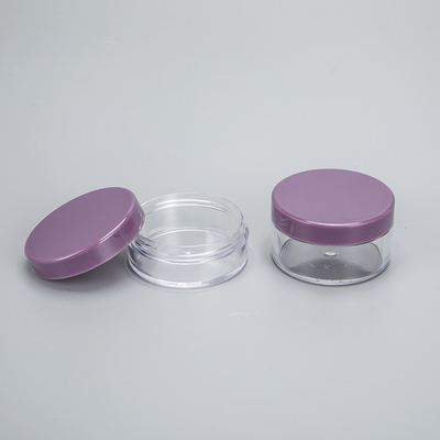 Empty Cosmetic Jar 3ml 5ml Plastic Clear Cream Jar