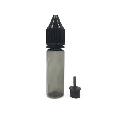 15 ml PET Plastic Bottles For Essential Oil Juice With Bottle Cap Sealer